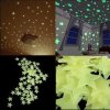 Samolepiace  svietiace hviezdičky na stenu- ZĽAVA 50% (Farba Mix)