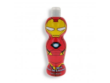 2-in-1 Gel a šampon Spider-Man Iron Men 400 ml