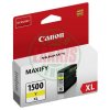 Canon 9195B001 / PGI 1500 XL Y - Originální žlutá inkoustová náplň Canon pro tiskárny Canon Maxify MB 2000 Series / MB 2050 / MB 2300 Series / MB 2350