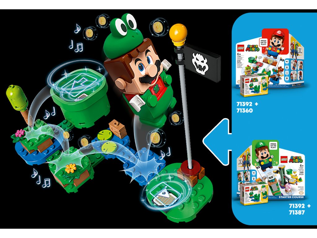 LEGO Žába Mario – obleček 71392 Obrázek