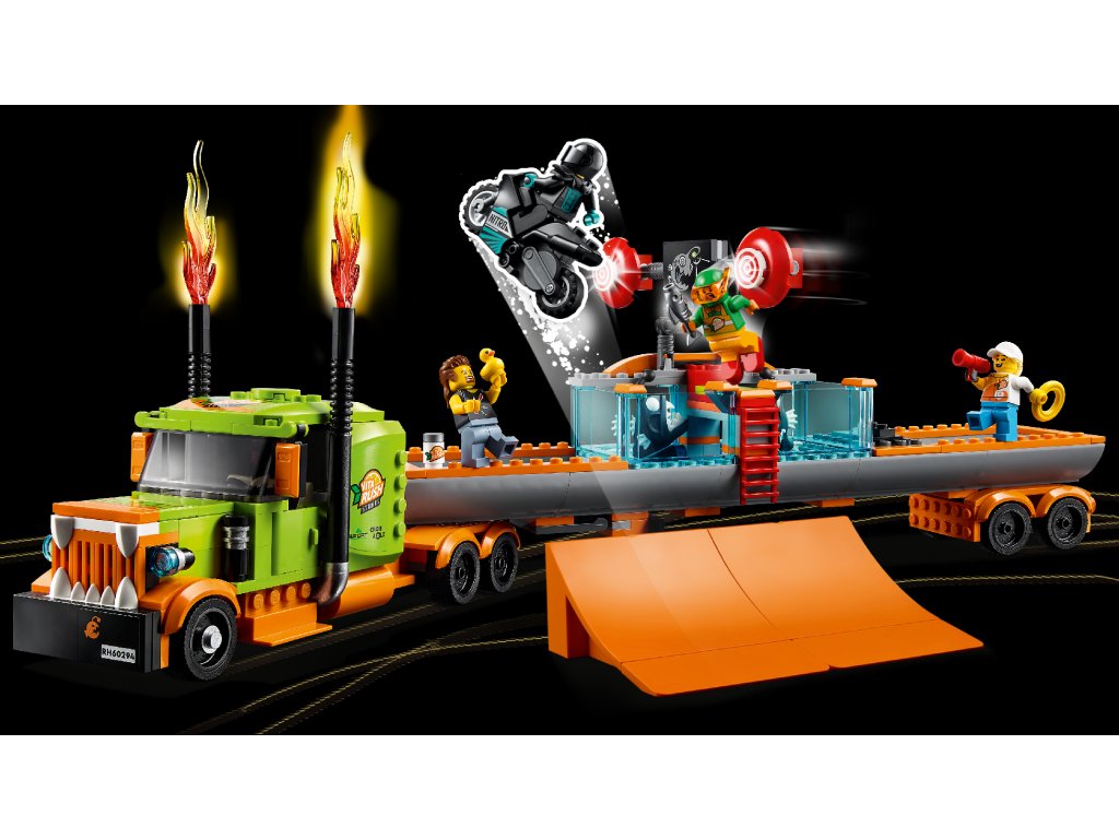 LEGO Kaskadérský kamión 60294 Obrázek