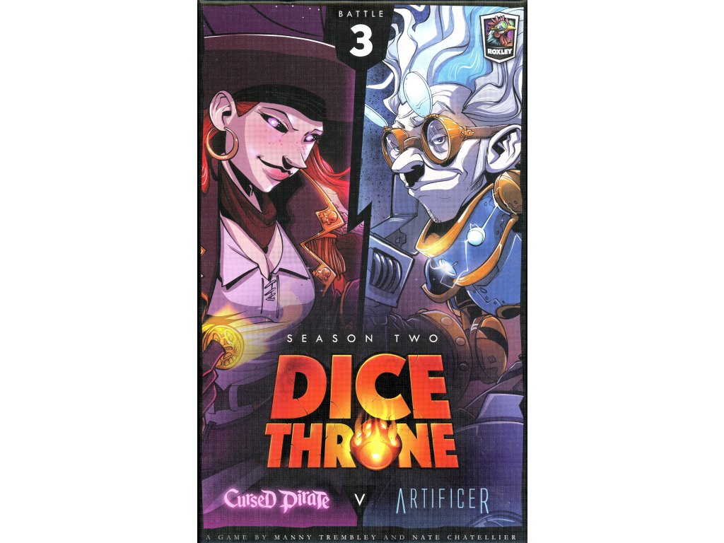 Roxley Games Dice Throne: Season Two - Cursed Pirate vs Artificer Obrázek