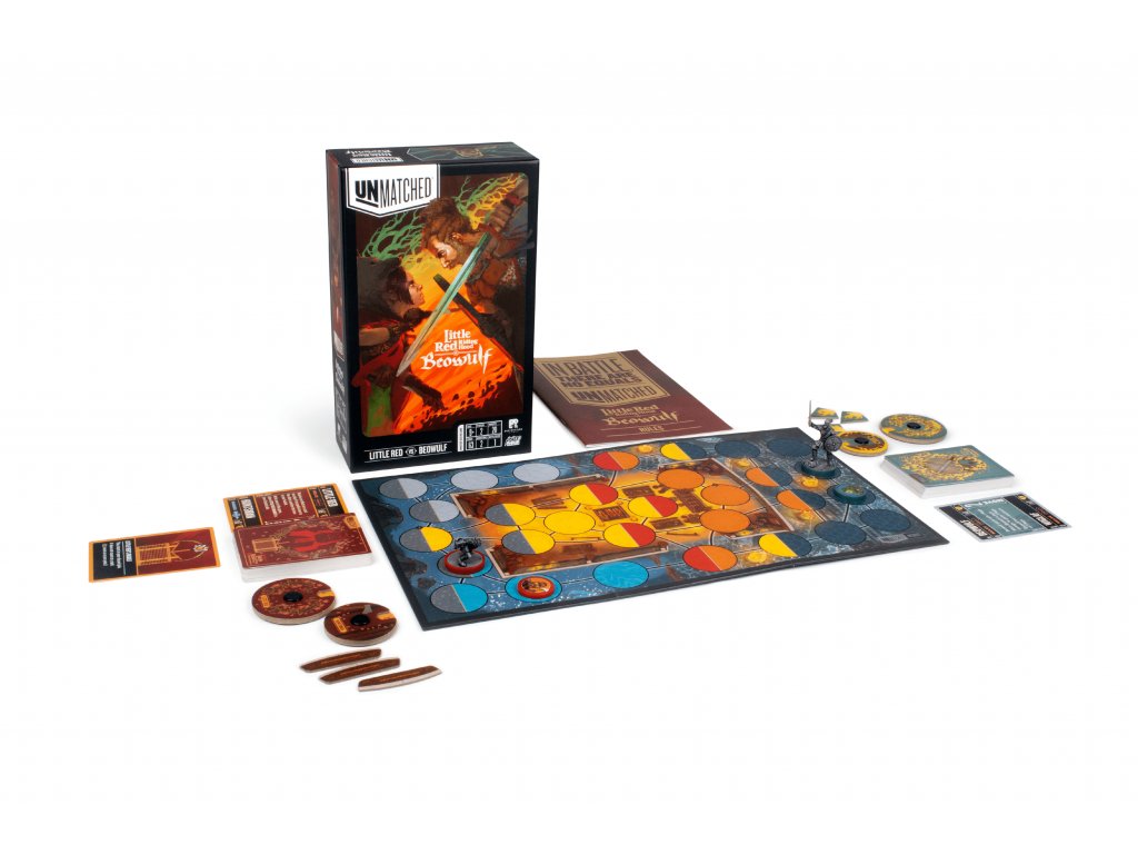 Restoration Games Unmatched: Beowulf vs. Little Red Riding Hood Obrázek