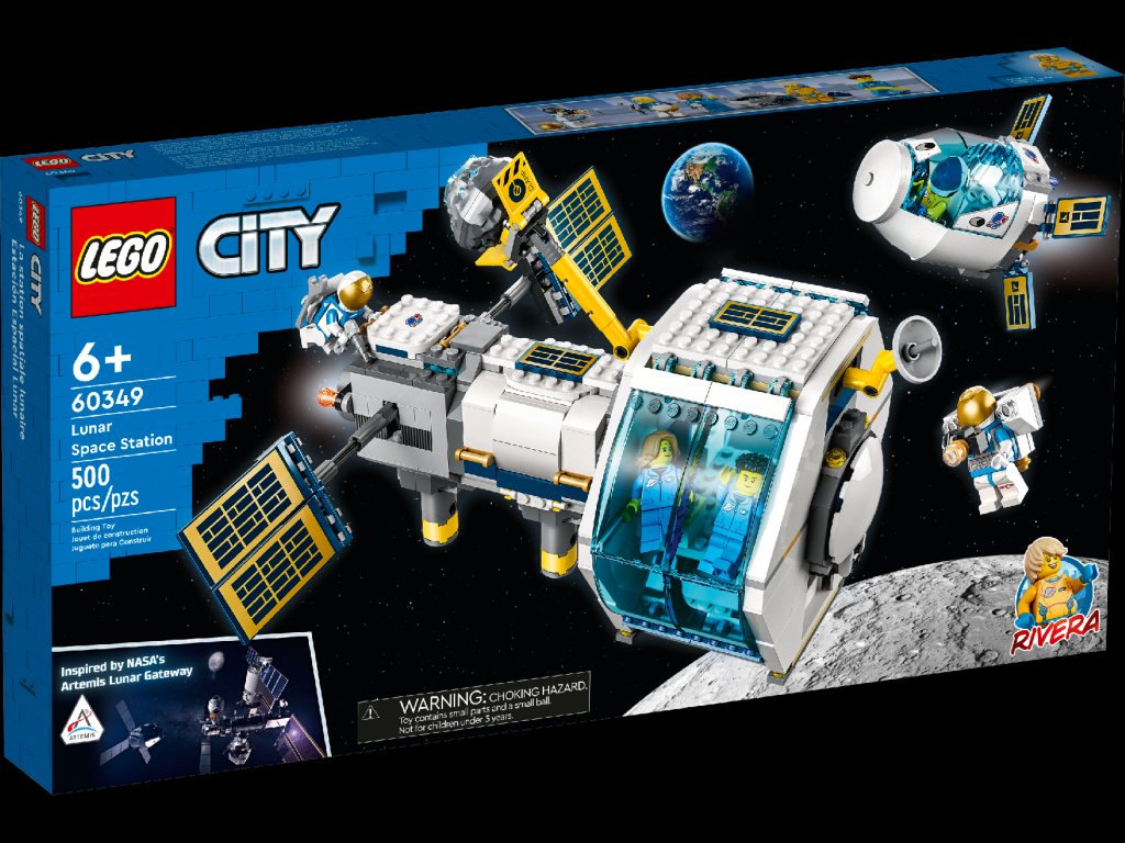 LEGO Lunární vesmírná stanice 60349 Obrázek
