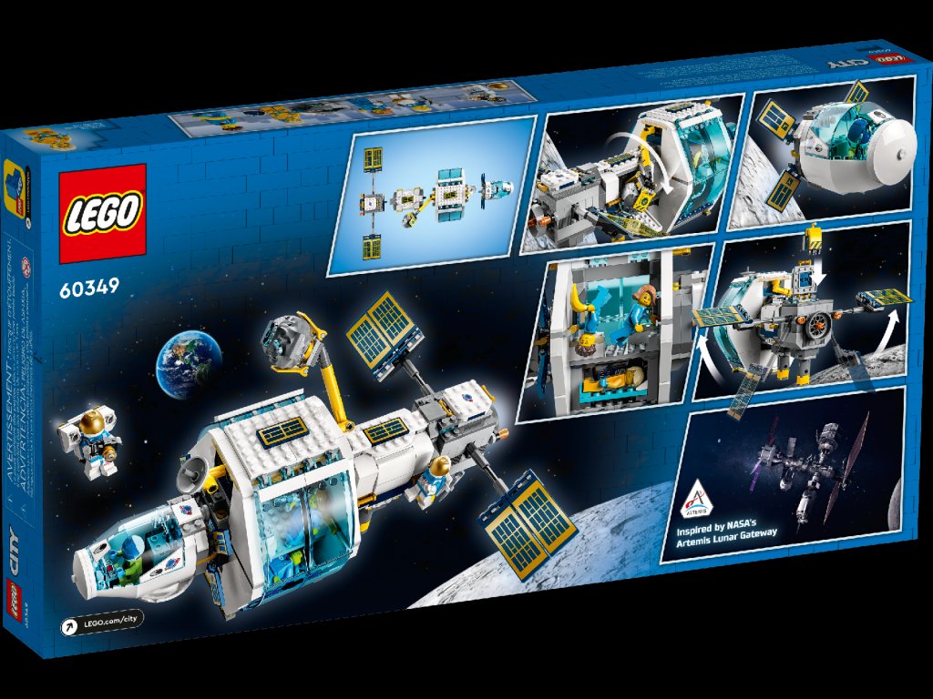 LEGO Lunární vesmírná stanice 60349 Obrázek