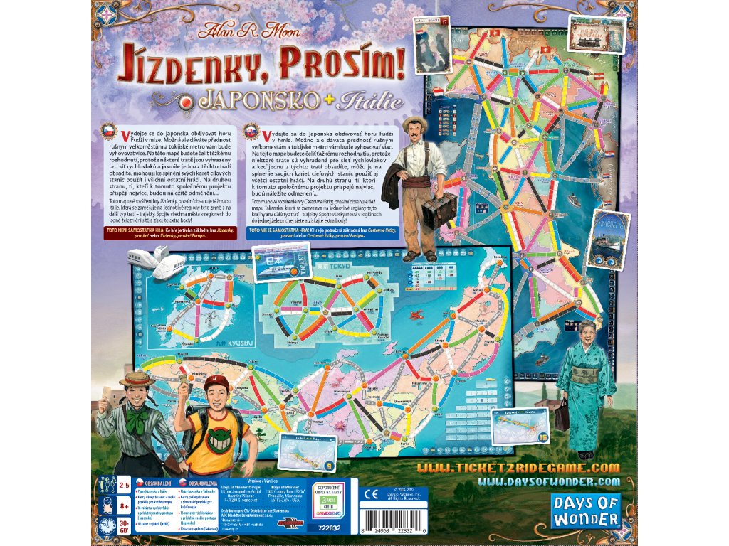 Blackfire CZ Jízdenky, prosím! Japonsko a Itálie Obrázek