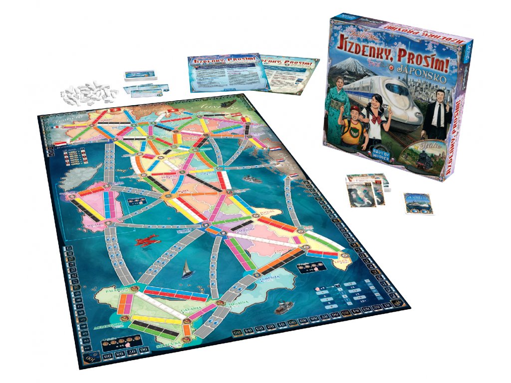 Blackfire CZ Jízdenky, prosím! Japonsko a Itálie Obrázek