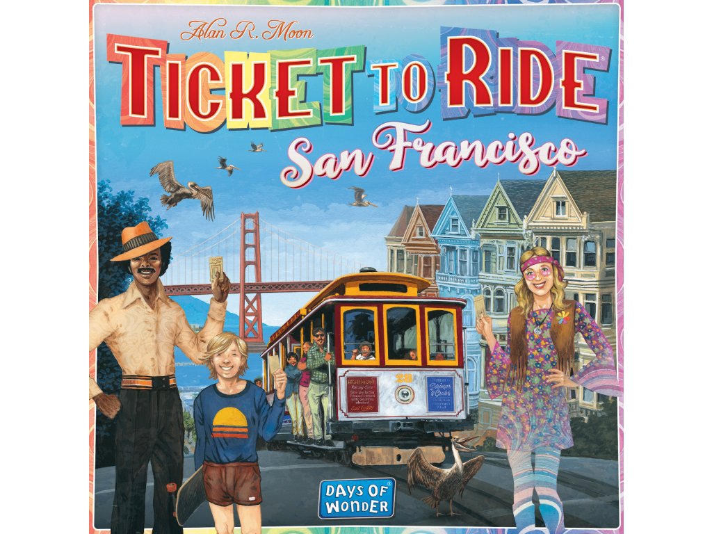 Days of Wonder Ticket to Ride: San Francisco Obrázek