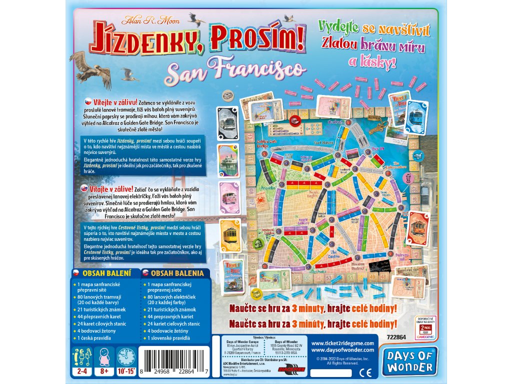 Blackfire CZ Jízdenky, prosím! San Francisco Obrázek