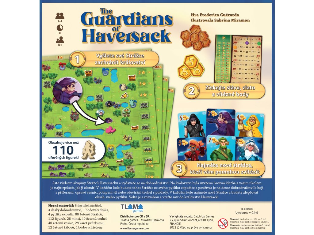 TLAMA games Guardians of Haversack CZ/EN Obrázek