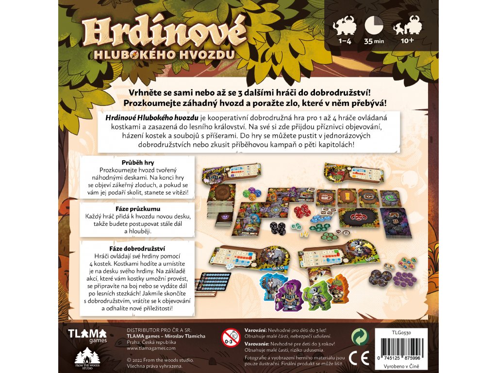 TLAMA games Hrdinové hlubokého hvozdu Obrázek