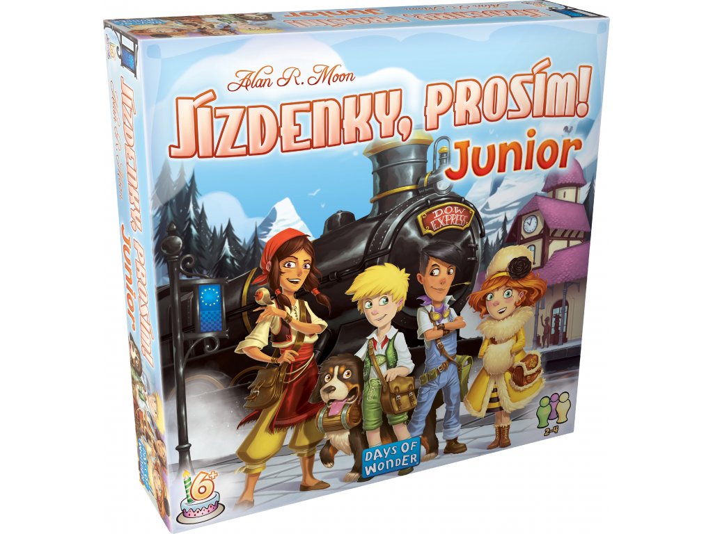 Days of Wonder Ticket to Ride: Junior Obrázek