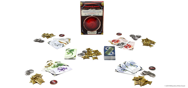 WizKids Dungeons & Dragons Three-Dragon Ante: Legendary Edition Obrázek