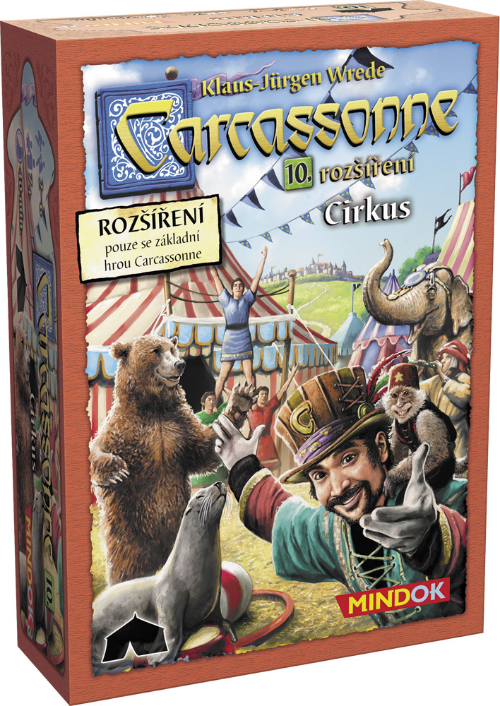 Mindok Carcassonne 2. edice: Cirkus Obrázek