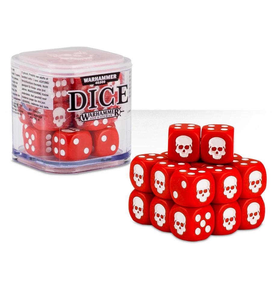 Citadel Dice Cube - Red Obrázek