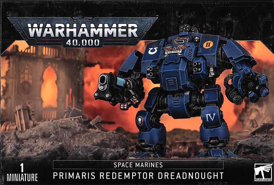 Games Workshop Space Marine: Primaris Redemptor Dreadnought Obrázek