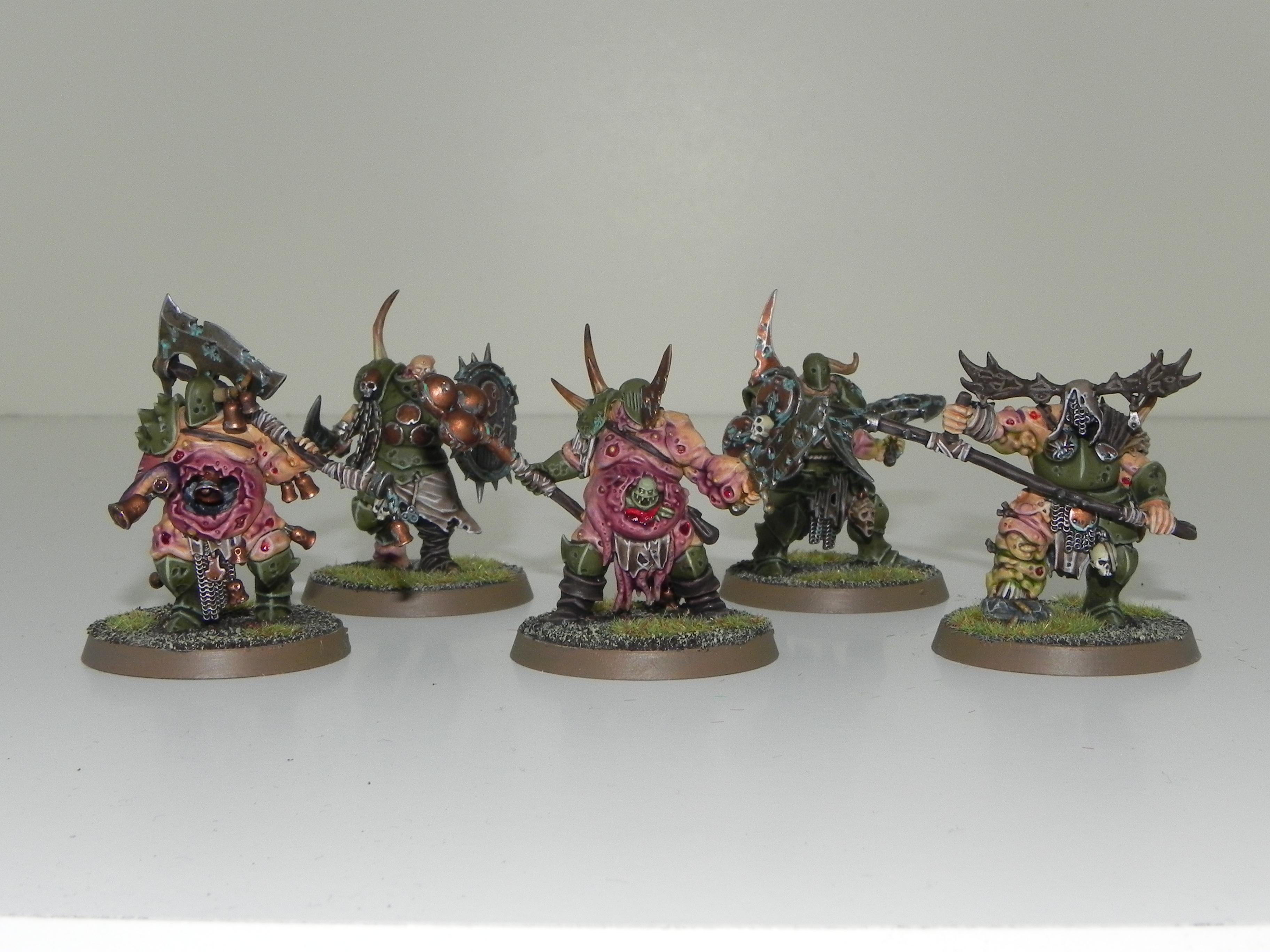 Games Workshop Nurgle Rotbringers: Putrid Blightkings Obrázek