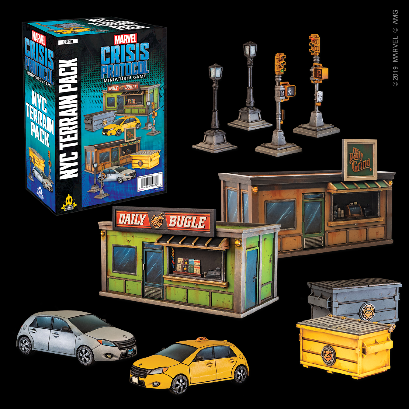 Atomic Mass Games Marvel Crisis Protocol: NYC Terrain Obrázek