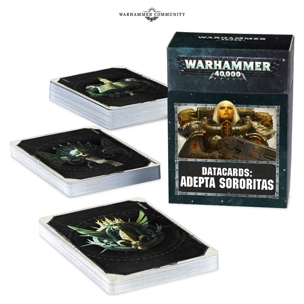 Games Workshop Datacards: Adepta Sororitas Obrázek