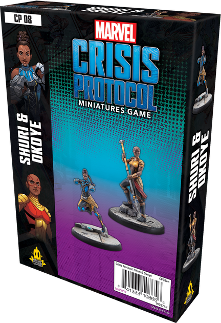 Atomic Mass Games Marvel Crisis Protocol: Shuri and Okoye Obrázek
