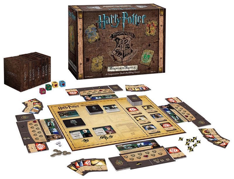 USAopoly Harry Potter Hogwarts Battle Obrázek