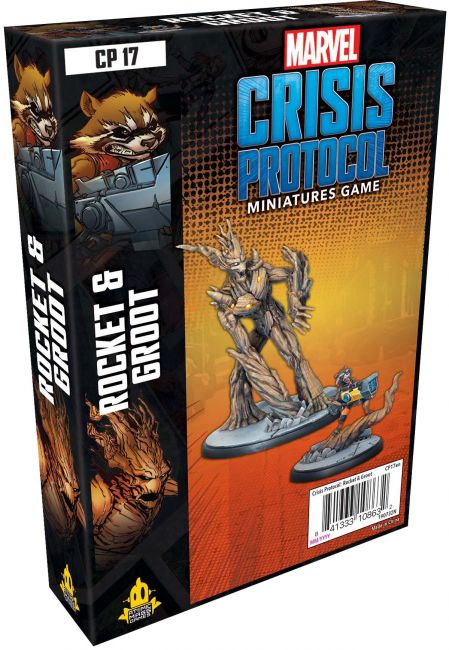 Atomic Mass Games Marvel Crisis Protocol: Rocket and Groot Obrázek