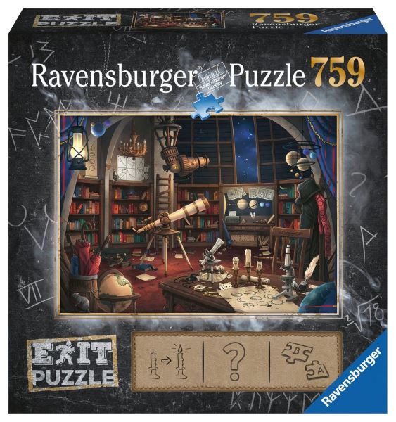 Ravensburger EXiT Puzzle: Sternwarte (Hvězdárna) Obrázek
