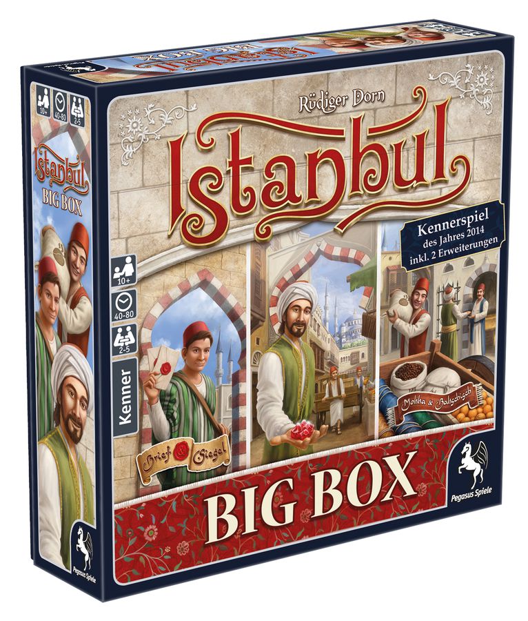 Pegasus Spiele Istanbul: Big Box Obrázek