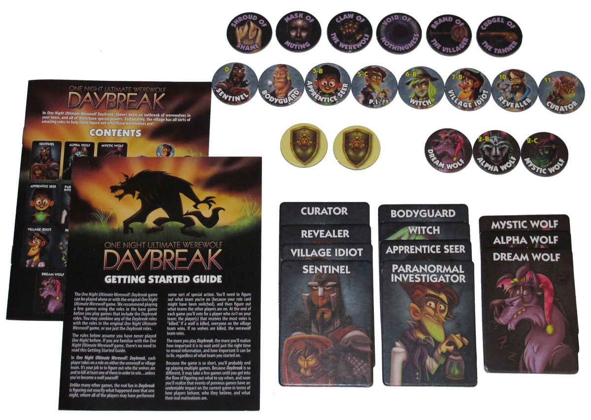 Bézier Games One Night Ultimate Werewolf Daybreak Obrázek