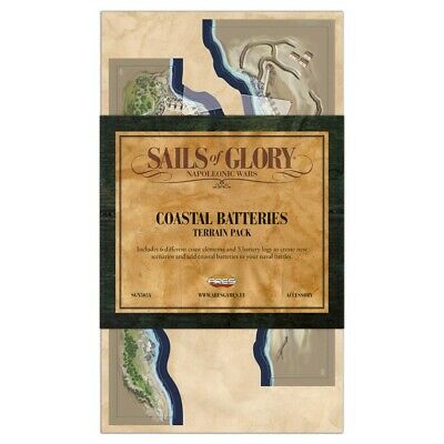 Ares Games Sails Of Glory – Terrain Pack – Coastal Batteries Accessory Obrázek