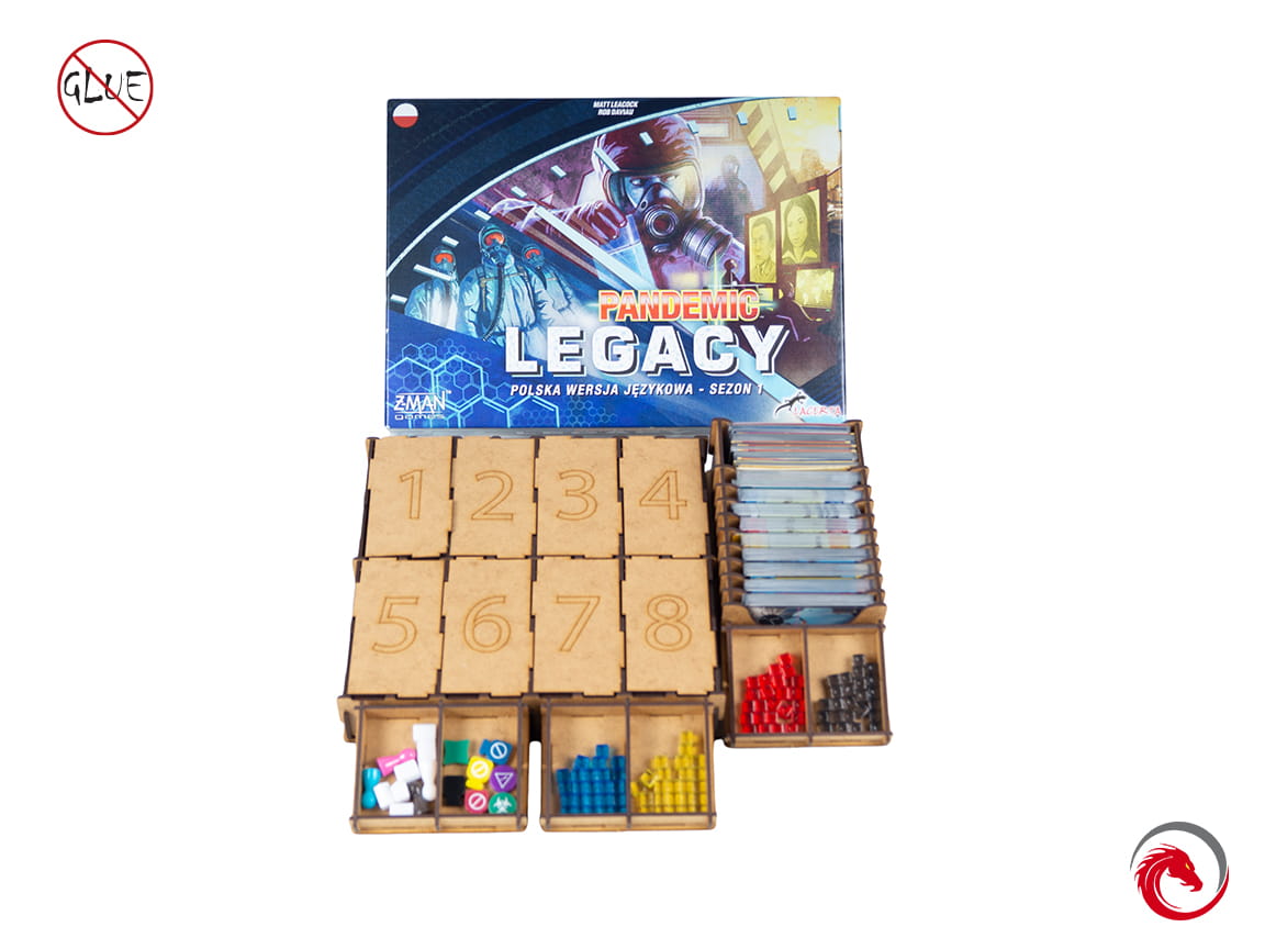 Poland Games Pandemic Legacy Season 1 + 2 Insert (12361) Obrázek