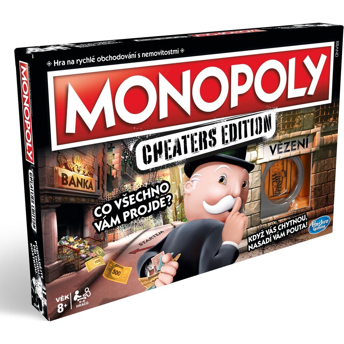 Hasbro Gaming Monopoly Cheaters Edition Obrázek