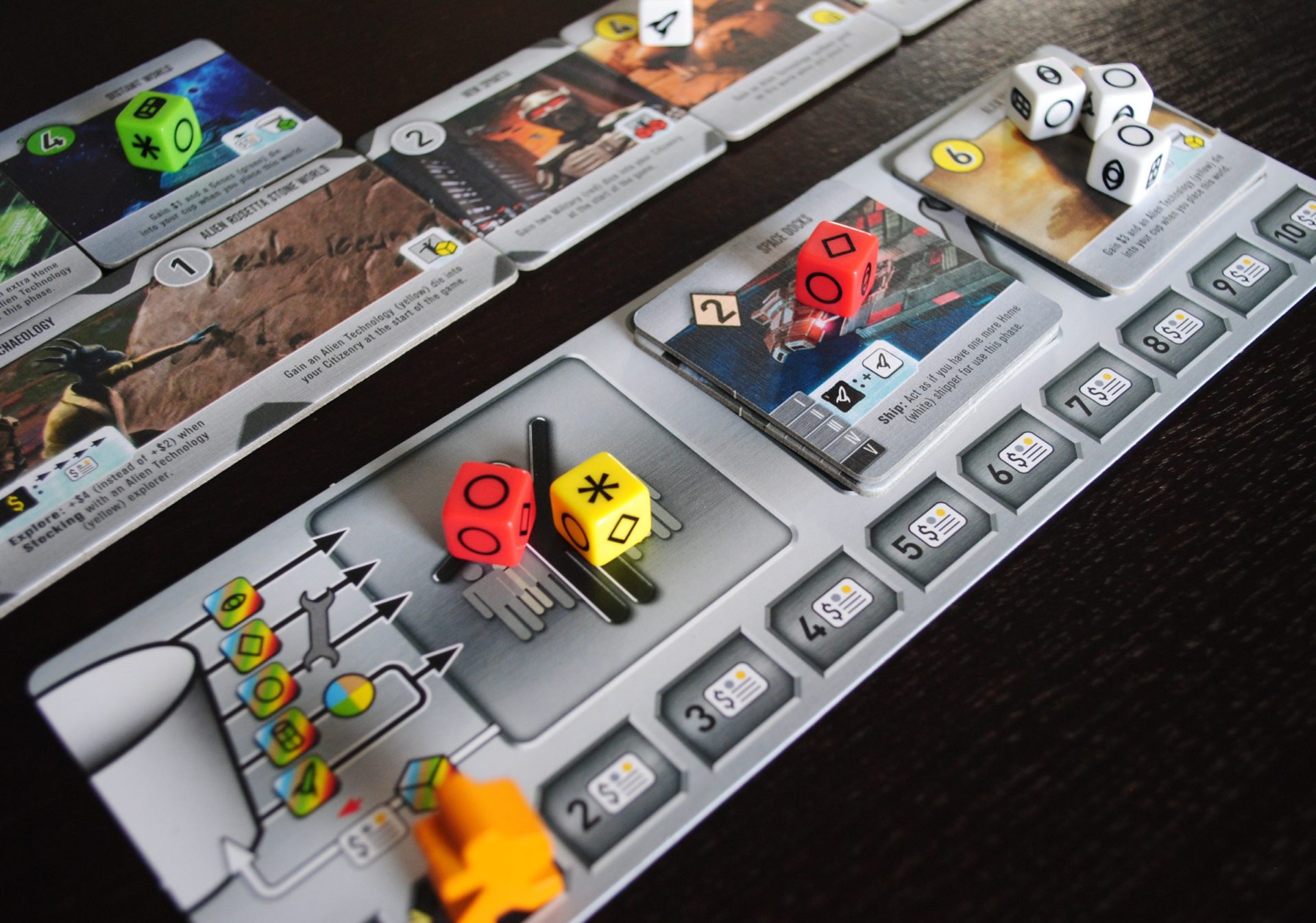 Rio Grande Games Roll for the Galaxy Obrázek