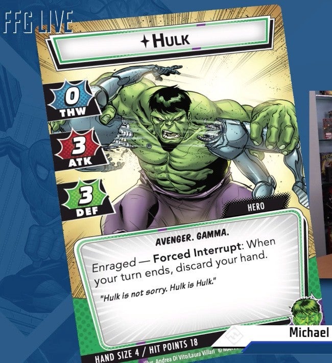 Fantasy Flight Games Marvel Champions: Hulk - EN Obrázek