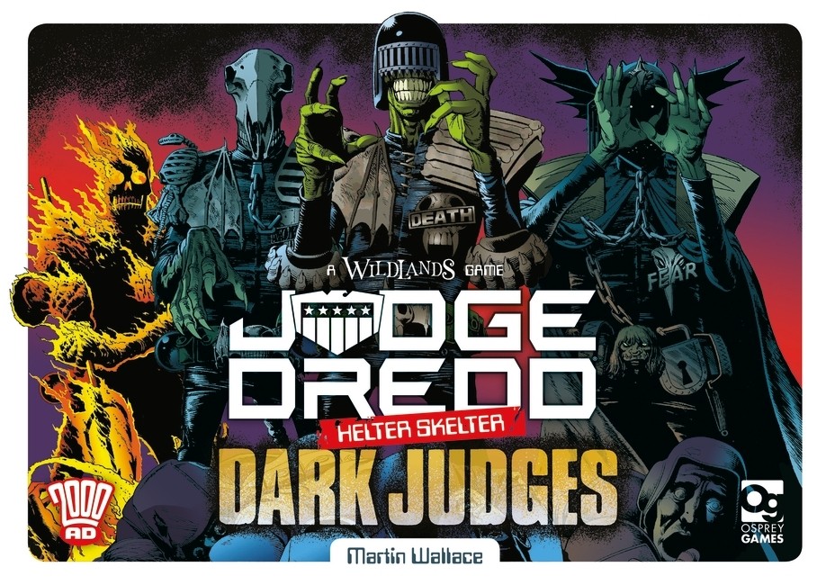 Osprey Games Judge Dredd: Helter Skelter - Dark Judges Obrázek