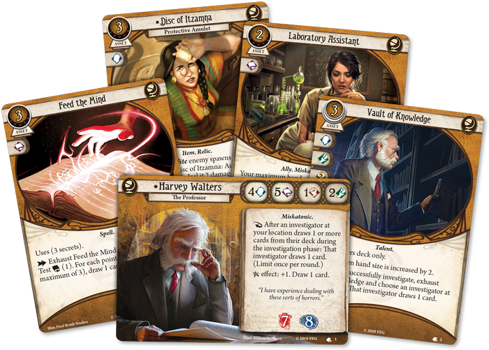 Fantasy Flight Games Arkham Horror LCG: Harvey Walters Investigator Deck Obrázek