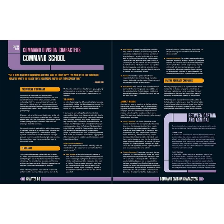 Modiphius Entertainment Star Trek: Adventures - Command Division Supplement Obrázek