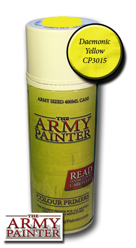 Army Painter - Color Primer - Daemonic Yellow Spray 400ml Obrázek