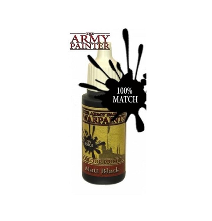 Army Painter - Warpaints - Matt Black Obrázek