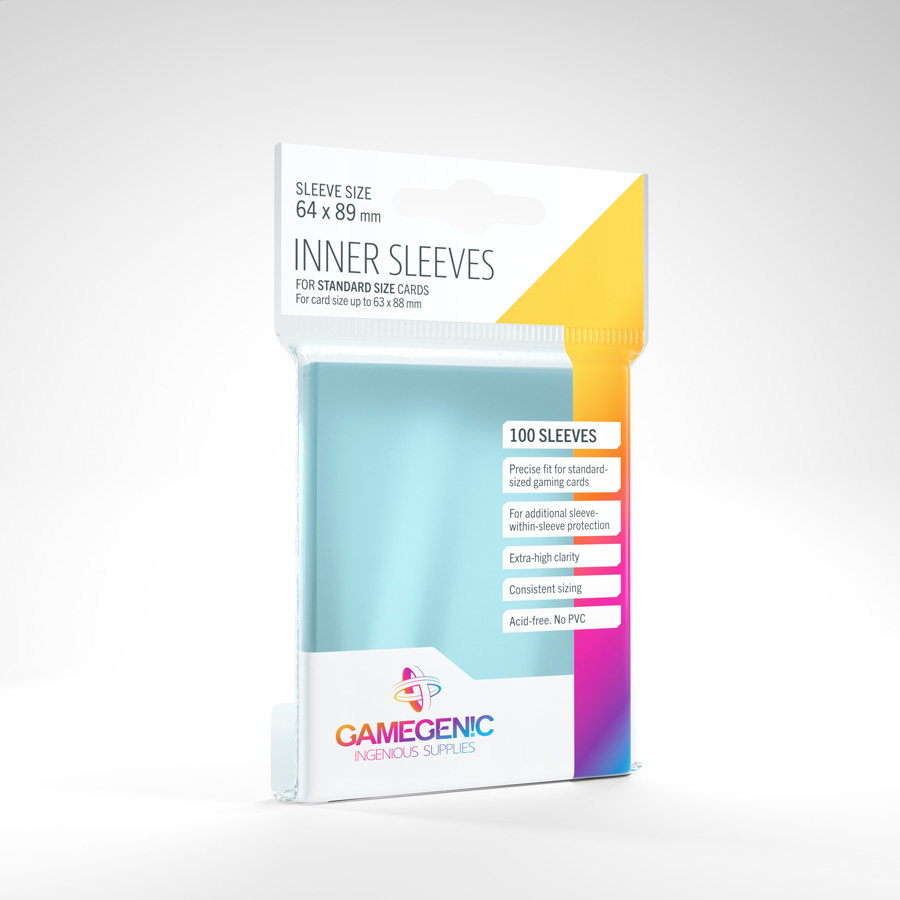 Gamegenic Inner Sleeves - 100 ks Obrázek