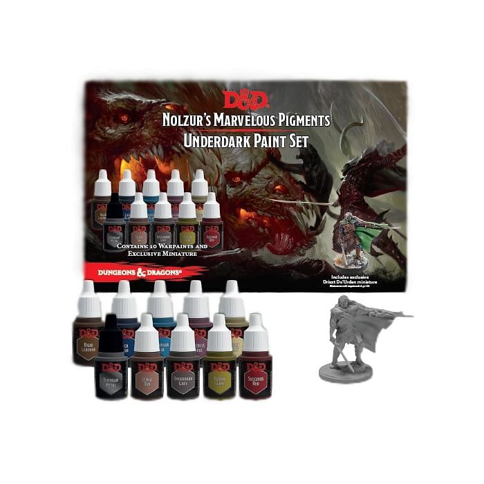 D&D Nolzur's Marvelous Pigments - Underdark Paint Set (Army Painter) Obrázek