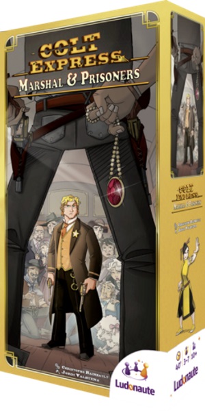 Ludonaute Colt Express - Marshal and Prisoners EN Obrázek