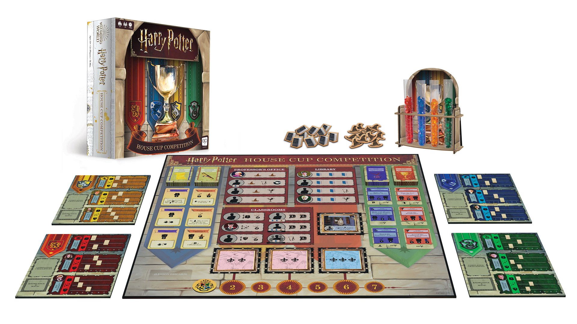 USAopoly Harry Potter: House Cup Competition Obrázek