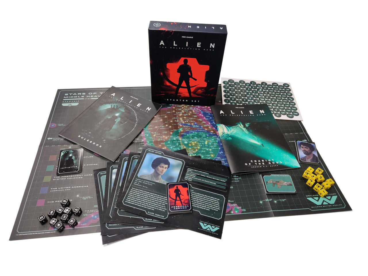 Free League Publishing Alien RPG Starter Set Obrázek