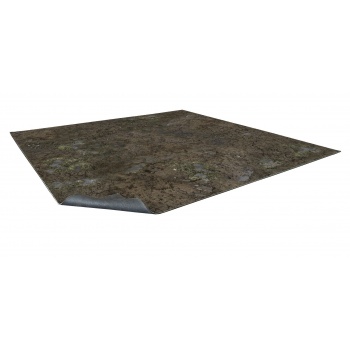 Battle Systems Gaming Mat Barva: Muddy Streets Gaming Mat 90cmx90cm Obrázek