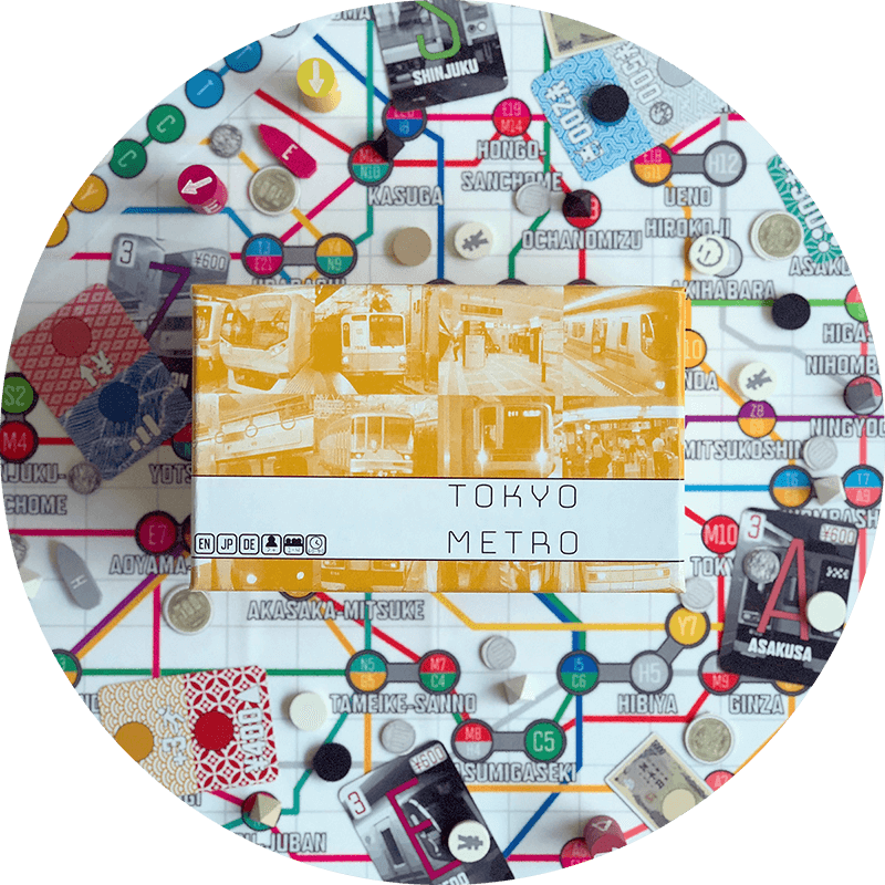 Jordan Draper Games Tokyo Metro - EN Obrázek