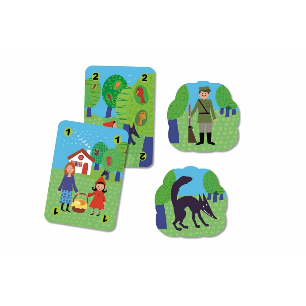 Djeco Červená karkulka Obrázek