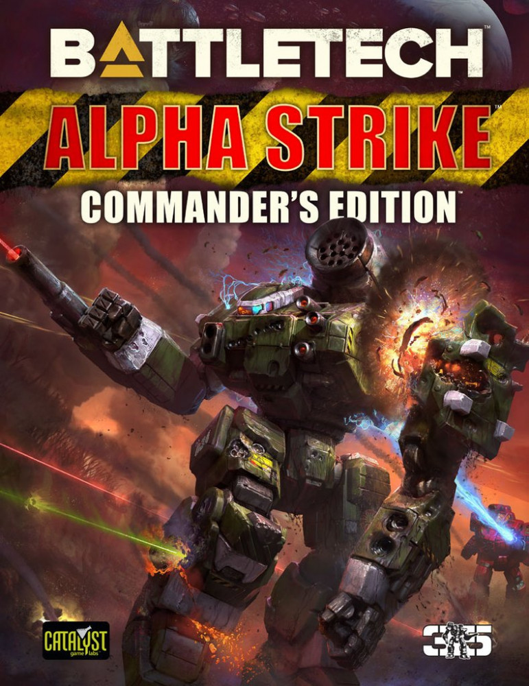 Catalyst Game Labs Battletech: Alpha Strike Commander's Edition Obrázek