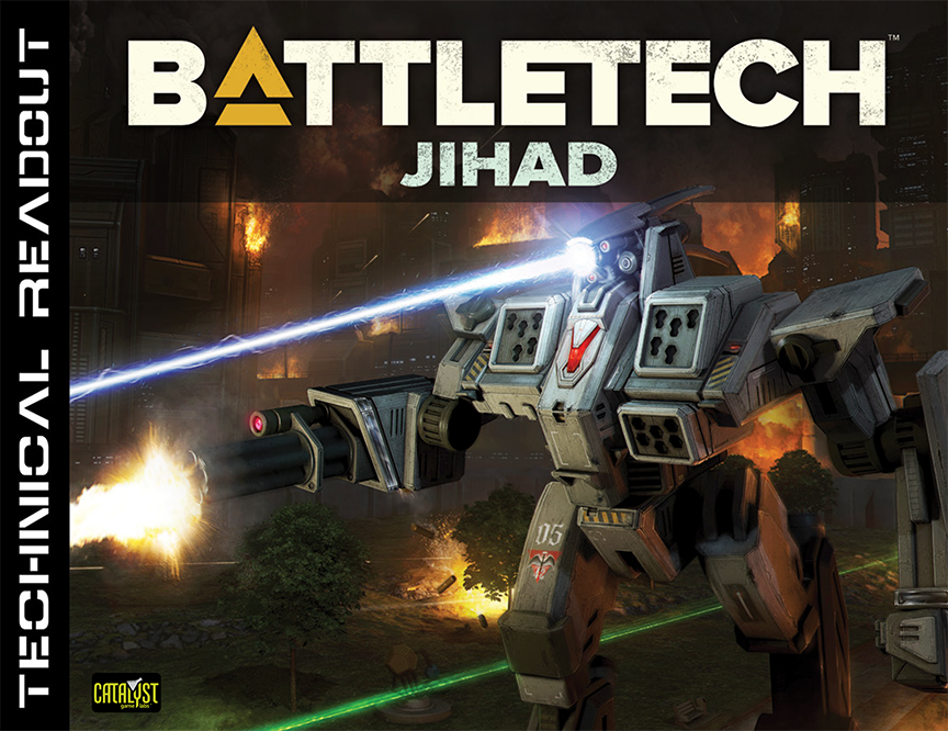 Catalyst Game Labs Battletech Technical Readout: Jihad Obrázek