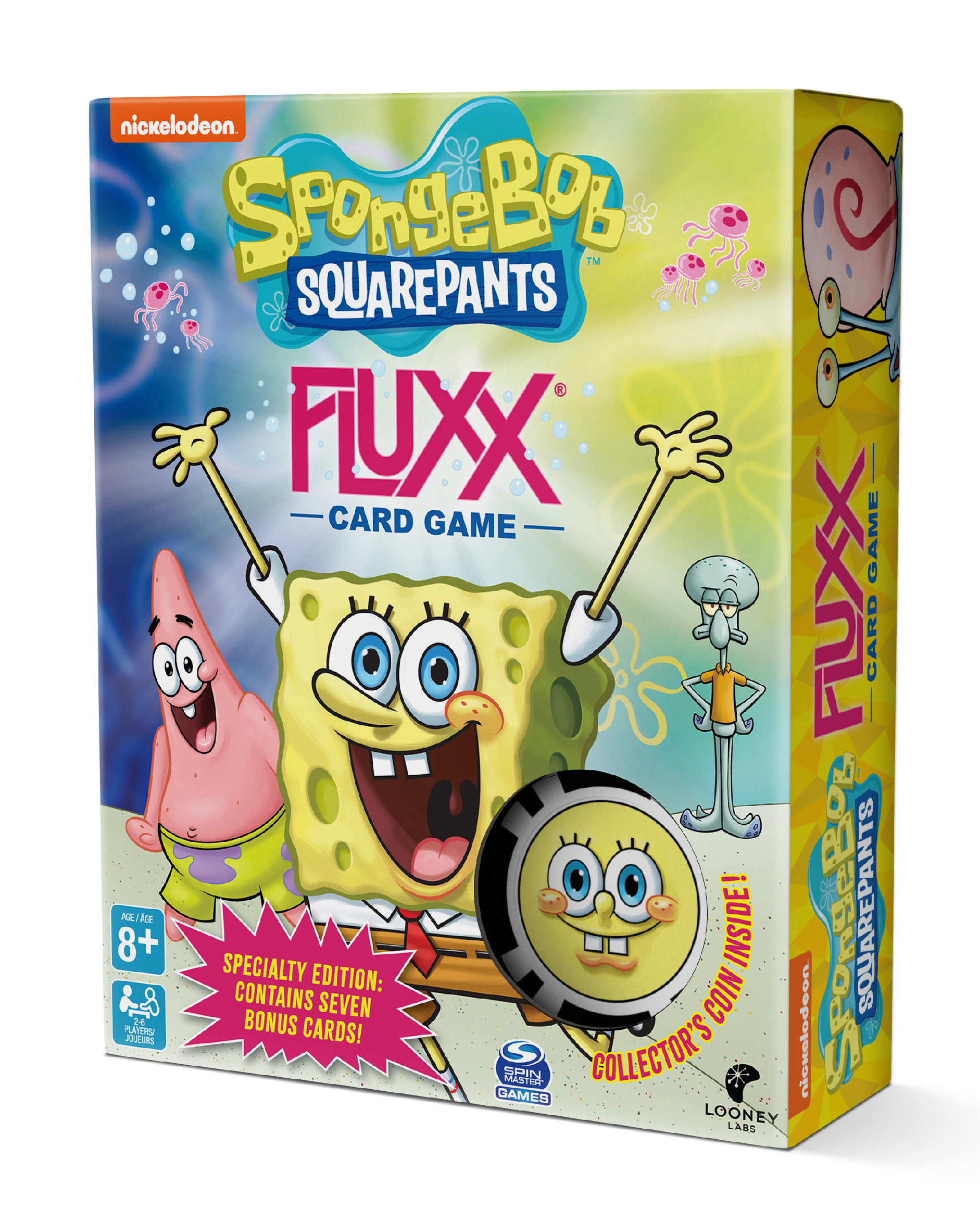 Looney Labs SpongeBob Fluxx Obrázek